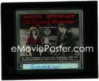 2y1708 FIGHTING SHEPHERDESS glass slide 1920 Anita Stewart, Wallace MacDonald, Noah Beery Sr., rare!