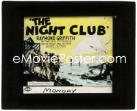 2y1735 NIGHT CLUB glass slide 1925 ladies in swimsuits watch Raymond Griffith in tux in the ocean!