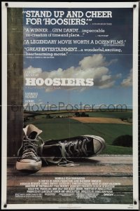 2y0752 HOOSIERS 1sh 1986 best basketball movie ever, Gene Hackman, Dennis Hopper!