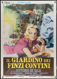 2y0335 GARDEN OF THE FINZI-CONTINIS Italian 1p 1970 Vittorio De Sica, different art of Sanda!