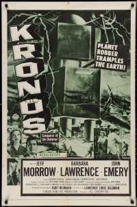 2y0785 KRONOS 1sh 1957 horrifying world-destroying monster, conqueror of the universe!