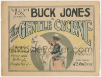 2y0988 GENTLE CYCLONE TC 1926 Buck Jones, a daredevil who wanted peace & fought for it, lost film!