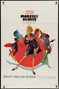 2y0814 MODESTY BLAISE 1sh 1966 Bob Peak art of sexiest female secret agent Monica Vitti!