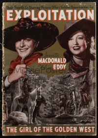 2y0148 GIRL OF THE GOLDEN WEST pressbook exploitation section 1938 MacDonald & Eddy, ultra rare!