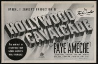 2y0158 HOLLYWOOD CAVALCADE pressbook 1939 Alice Faye, Don Ameche & many top stars, ultra rare!