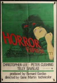 2y0268 HORROR EXPRESS South African 1973 Christopher Lee, Peter Cushing, a nightmare of terror!