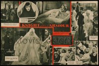 2y0357 KNIGHT WITHOUT ARMOR English movie magazine supplement 1936 Marlene Dietrich & Robert Donat!