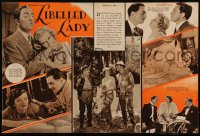 2y0358 LIBELED LADY English movie magazine supplement 1936 Harlow, Powell, Spencer Tracy, Myrna Loy