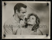 2y2111 DR. NO 2 8x10 stills R1966 Sean Connery as Bond, Ursula Andress, Joseph Wiseman!