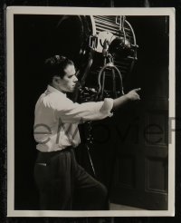 2y2033 FRANK CAPRA 7 8x10 stills 1930s images of the greatest director, behind camera, typewriter!