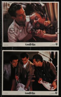 2y2019 GOODFELLAS 8 8x10 mini LCs 1990 Robert De Niro, Joe Pesci, Ray Liotta, Paul Sorvino, Scorsese