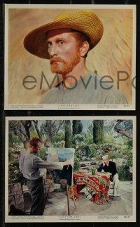 2y1979 LUST FOR LIFE 12 color 8x10 stills 1956 Kirk Douglas as crazed artist Vincent Van Gogh!