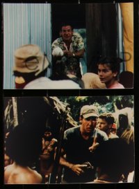 2y1970 MOSQUITO COAST 14 color Dutch 7.25x11 stills 1987 Peter Weir, crazy inventor Harrison Ford!