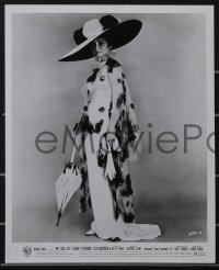 2y2122 MY FAIR LADY 2 8x10 stills 1964 George Cuckor, full-length Audrey Hepburn in fabulous dresses!