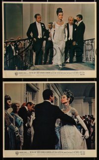 2y2007 MY FAIR LADY 9 color 8x10 stills 1964 George Cukor, many images of Audrey Hepburn, Rex Harrison!