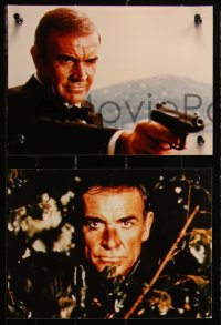 2y1948 NEVER SAY NEVER AGAIN 25 color Dutch 8x11 stills 1983 Sean Connery as James Bond 007!