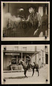 2y2061 NO NAME ON THE BULLET 5 8x10 stills 1959 Audie Murphy, directed by Jack Arnold