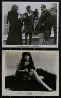 2y1950 OBLONG BOX 23 8x10 stills 1969 Vincent Price, Edgar Allan Poe, horror images, some candids!