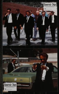 2y0295 RESERVOIR DOGS 8 French LCs 1992 Quentin Tarantino, Harvey Keitel, Steve Buscemi, Chris Penn!