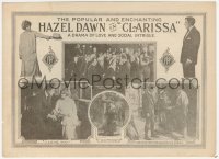 2y1649 GAMBIER'S ADVOCATE herald 1915 Hazel Dawn as Clarissa, the charming magnetic star, rare!