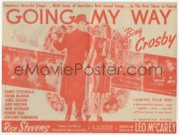 2y1650 GOING MY WAY herald 1944 Bing Crosby, Rise Stevens, Fitzgerald, Leo McCarey, ultra rare!