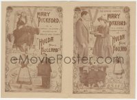 2y1654 HULDA FROM HOLLAND herald 1916 Mary Pickford in a quaint & charming photoplay, ultra rare!