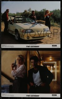 2y0307 GETAWAY 8 color 11x14s 1994 James Woods, Alec Baldwin & Kim Basinger in the ultimate set up!