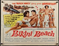 2z0809 BIKINI BEACH 1/2sh 1964 Frankie Avalon, Annette Funicello, sexy Martha Hyer!