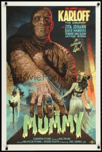 2z0216 MUMMY #91/375 24x36 art print 2018 Mondo, art of Karloff by Stan & Vince, regular edition!