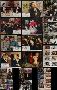 3a0306 LOT OF 56 LOBBY CARDS 1960s-1980s incomplete sets from a variety of different movies!