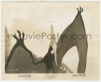 3b0896 FANTASIA 8.25x10 still 1942 cool prehistoric pterodactyl dinosaur in Rite of Spring, Disney!