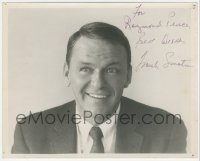 3b0902 FRANK SINATRA signed 8x10 REPRO photo 1960s head & shoulders portrait of the legendary star!