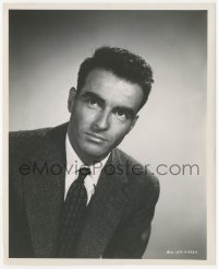 3b0908 FROM HERE TO ETERNITY 8.25x10 still 1953 studio portrait of Montgomery Clift by Cronenweth!