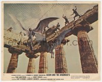 3b0941 JASON & THE ARGONAUTS color 8x10 still 1963 special fx by Ray Harryhausen, harpies!