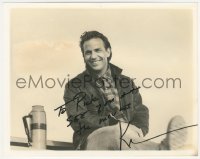 3b0957 KEVIN COSTNER signed 8x10 REPRO photo 1990s great smiling close up from Field of Dreams!