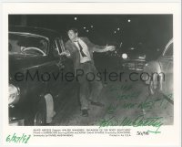 3b0958 KEVIN MCCARTHY signed 8x10 REPRO photo 1998 in a scene from Invasion of the Body Snatchers!