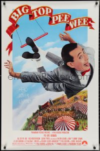 3b1670 BIG TOP PEE-WEE 1sh 1988 Paul Reubens is a hero, lover & legend, cult classic, great image!