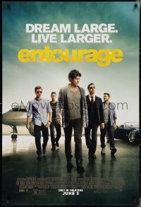 3b1687 ENTOURAGE advance DS 1sh 2015 Jeremy Piven, Kevin Connelly, Liam Neeson, Dream Large!