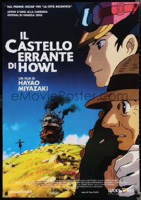 3b1394 HOWL'S MOVING CASTLE Italian 1sh 2005 Hayao Miyazaki Japanese anime, Studio Ghibli, different!