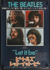 3b1533 LET IT BE Japanese 1970 Beatles, John Lennon, Paul McCartney, Ringo Starr, George Harrison!