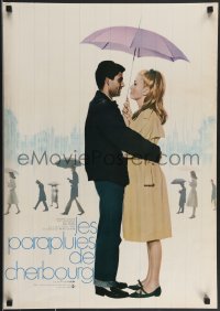 3b1629 UMBRELLAS OF CHERBOURG Japanese 1964 different image of Catherine Deneuve & Nino Castelnuovo!