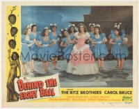 3b0457 BEHIND THE EIGHT BALL LC #6 R1949 beautiful Carol Bruce performing with chorus girls, rare!