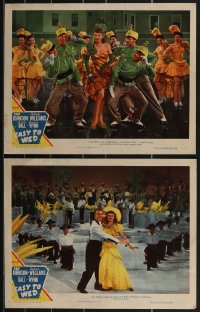 3b0684 EASY TO WED 2 LCs 1946 Lucille Ball in the Continental Polka, Johnson & Esther Williams!