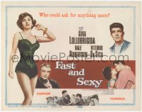 3b0403 FAST & SEXY TC 1961 de Sica, who could ask for more than sexy Gina Lollobrigida in lingerie!