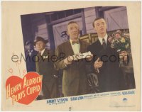 3b0505 HENRY ALDRICH PLAYS CUPID LC #2 1943 Jimmy Lydon & Charles Smith w/ flowers & candy for girls