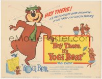 3b0407 HEY THERE IT'S YOGI BEAR TC 1964 Hanna-Barbera, Yogi's first full-length feature!