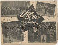 3b0520 JIVIN' IN BE-BOP LC 1946 Dizzy Gillespie & His Orchestra, all-black musical, very rare!