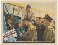 3b0524 KEEP 'EM FLYING LC 1941 no Abbott & Costello, but Carol Bruce, Gargan & Foran by airplane!