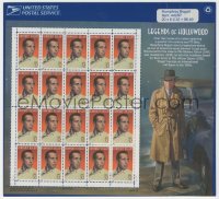 3b0750 HUMPHREY BOGART Legends of Hollywood stamp sheet 1997 contains 20 unused postage stamps!