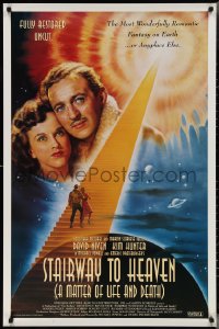 3b1747 STAIRWAY TO HEAVEN 1sh R1995 Michael Powell & Emeric Pressburger classic fully restored!